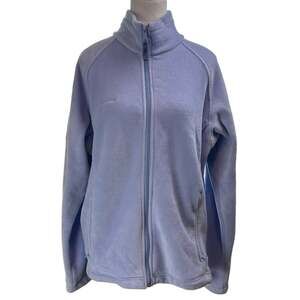 Columbia Fleece Jacket Full Zip Lavender Size Large